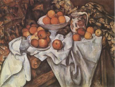 Paul Cezanne Still Life with Apples and Oranges (mk09) Sweden oil painting art